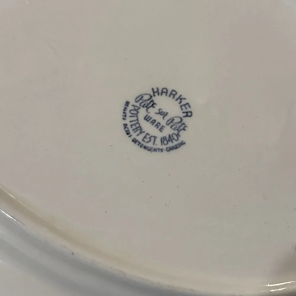 Harker pottery chesterson